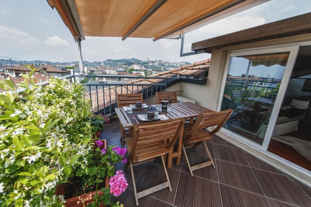 Cute & Cozy Terrace Bérgamo Quarto foto